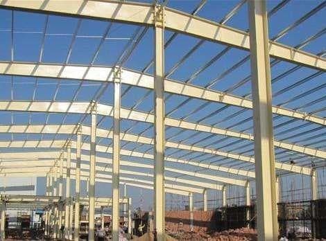 河西水泥厂网架安装