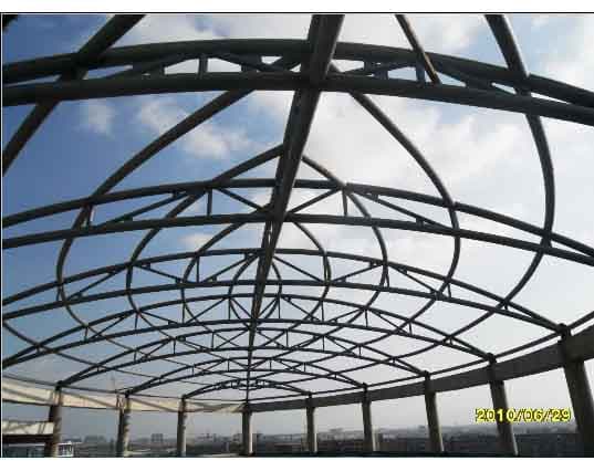 河西仓库网架罩棚加工